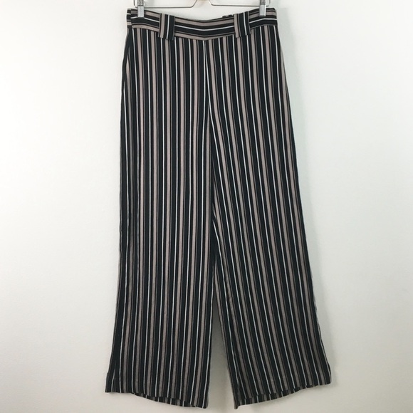 H&M Pants - H&M | Wide Leg Vertical Stripe Pants